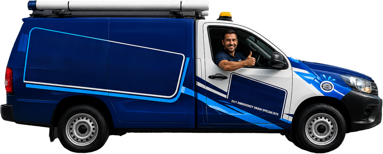 Canterbury Blocked Drains service van